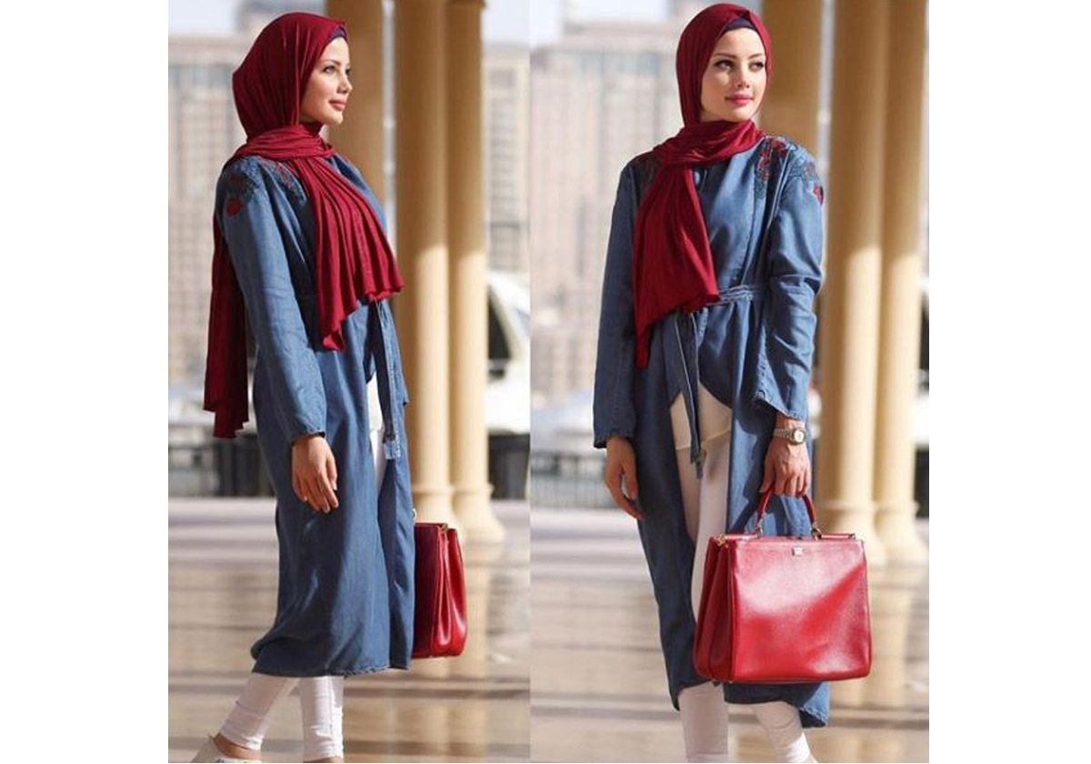سترات الكيمونو الطويلة للمراة المحجبة