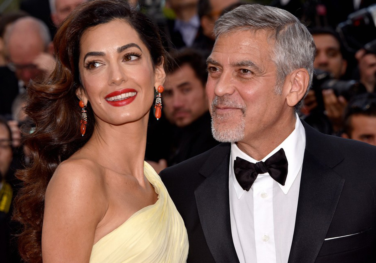 جورج وأمل كلوني في مهرجان كان السينمائي 2016