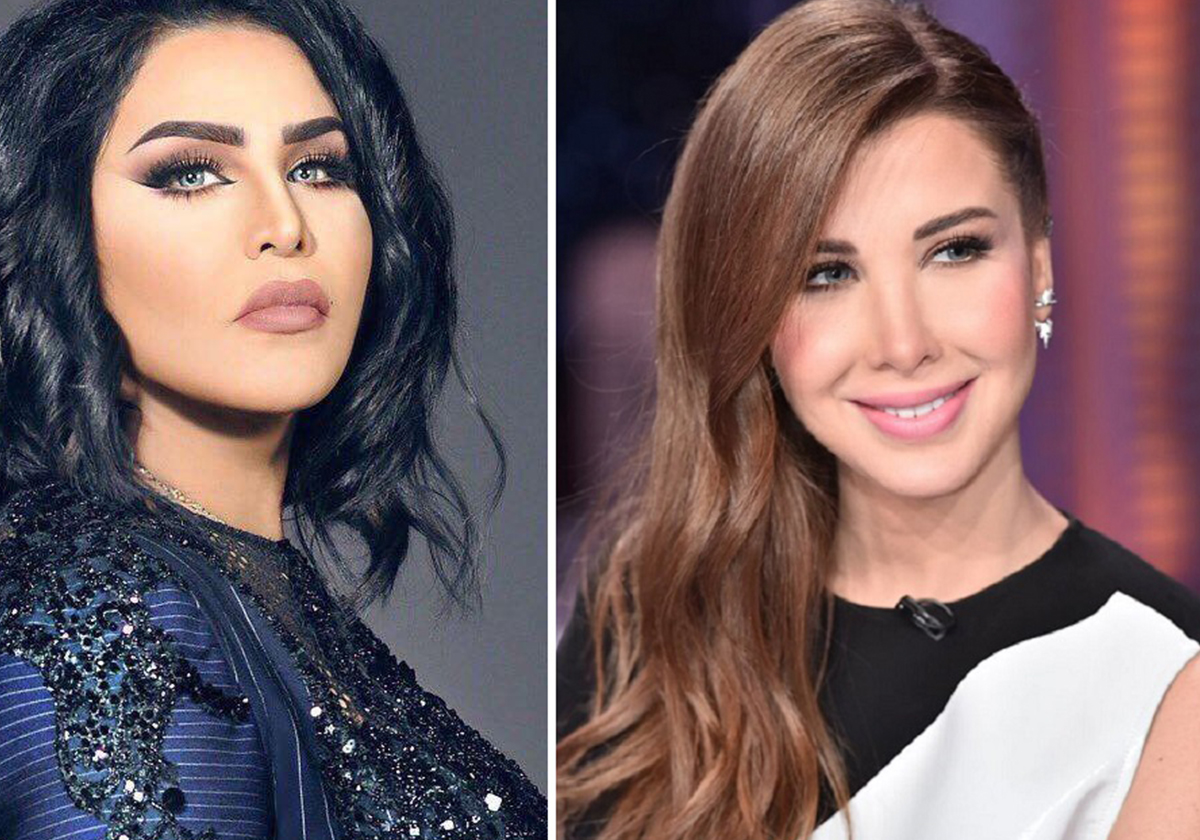 بالصور، عناق واعترافات حب للشريك: منافسة بين أحلام ونانسي على انستغرام!