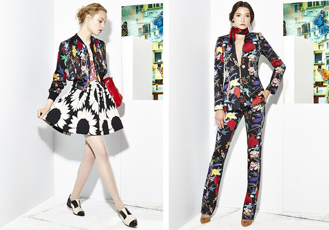 صور مجموعة ازياء Alice & Olivia لشتاء 2015