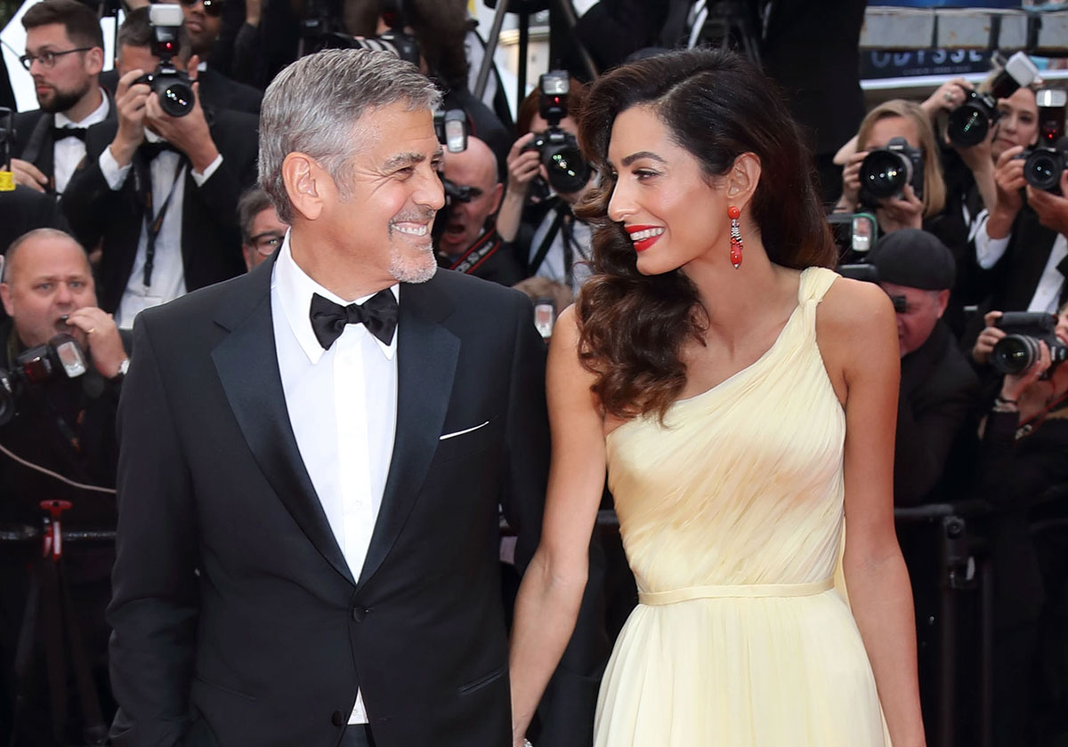 أمر غريب حصل عند اللقاء الاول بين جورج كلوني وأمل علم! ما علاقة والديه؟