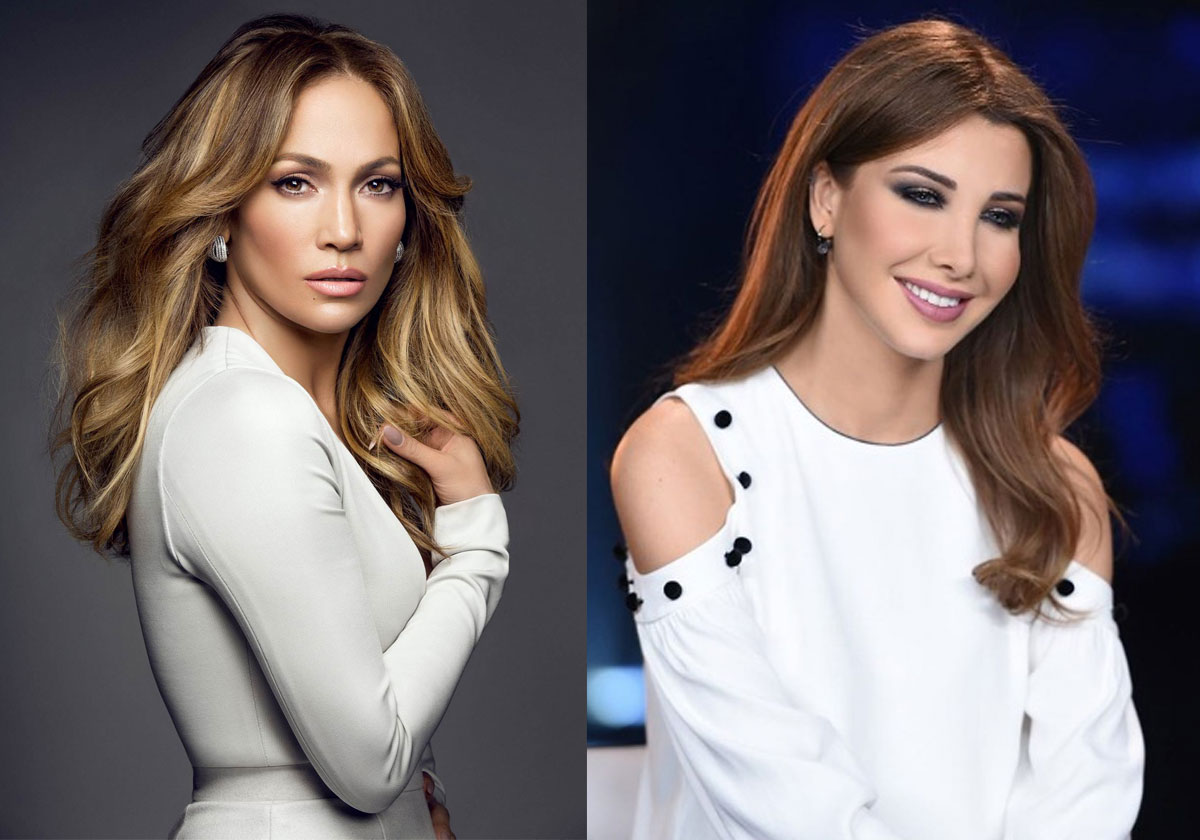 نانسي عجرم تسرق اطلالة جنيفر لوبيز... من بدت الاجمل بهذا الفستان؟
