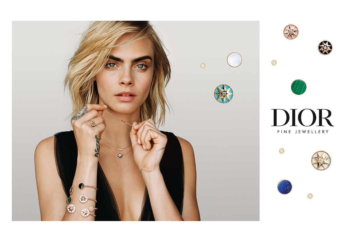 Cara Delevingne الوجه الإعلاني الجديد لمجوهرات Dior