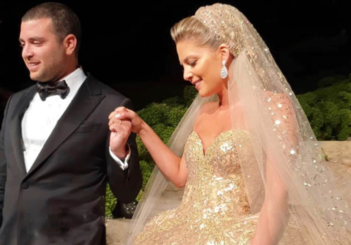 فستان زفاف جديد لإيلي صعب أجمل من الذي صمّمه لعروس ابنه!