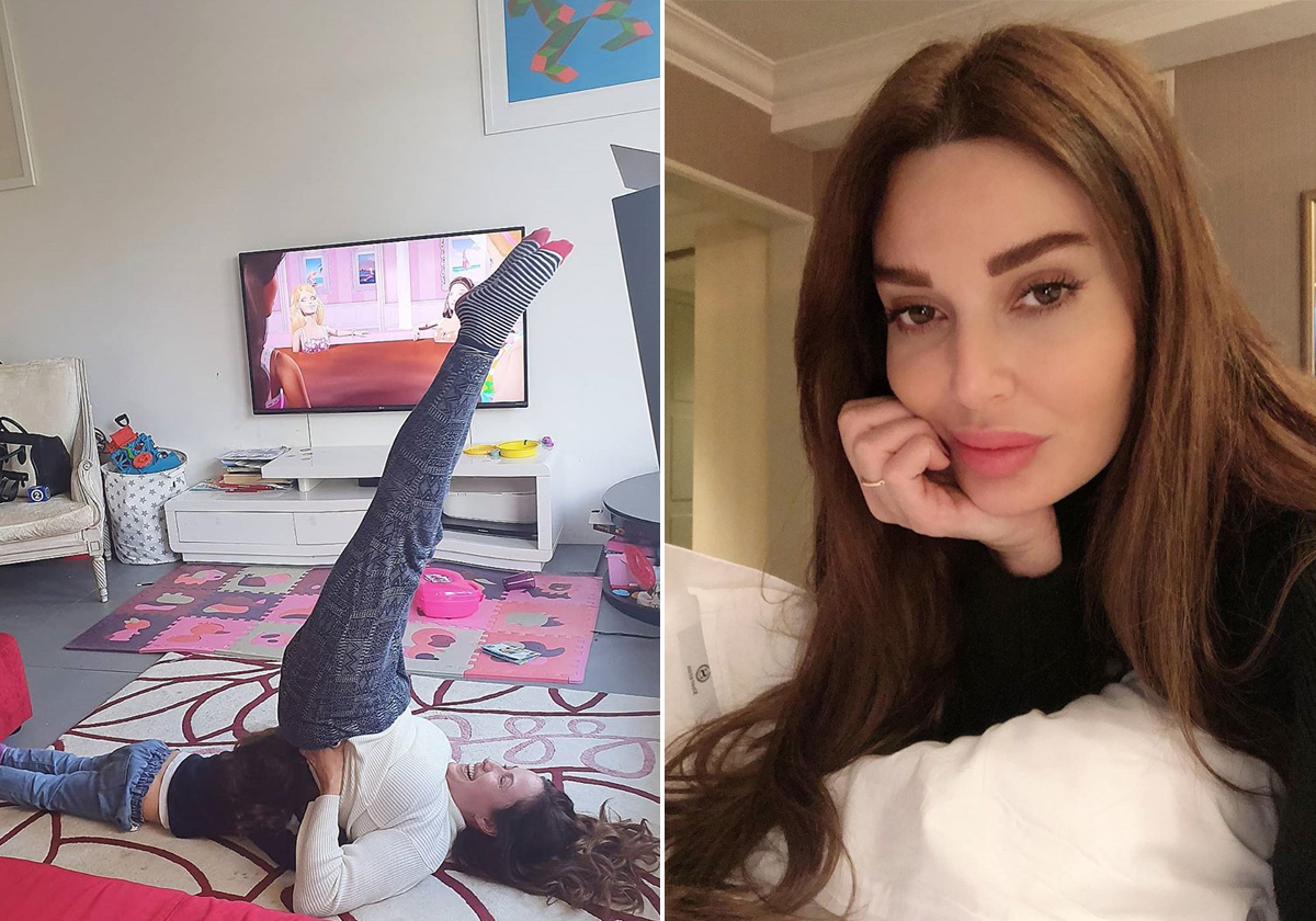 صور النجمات في الحجر المنزلي بعيداً عن حياة النجومية!