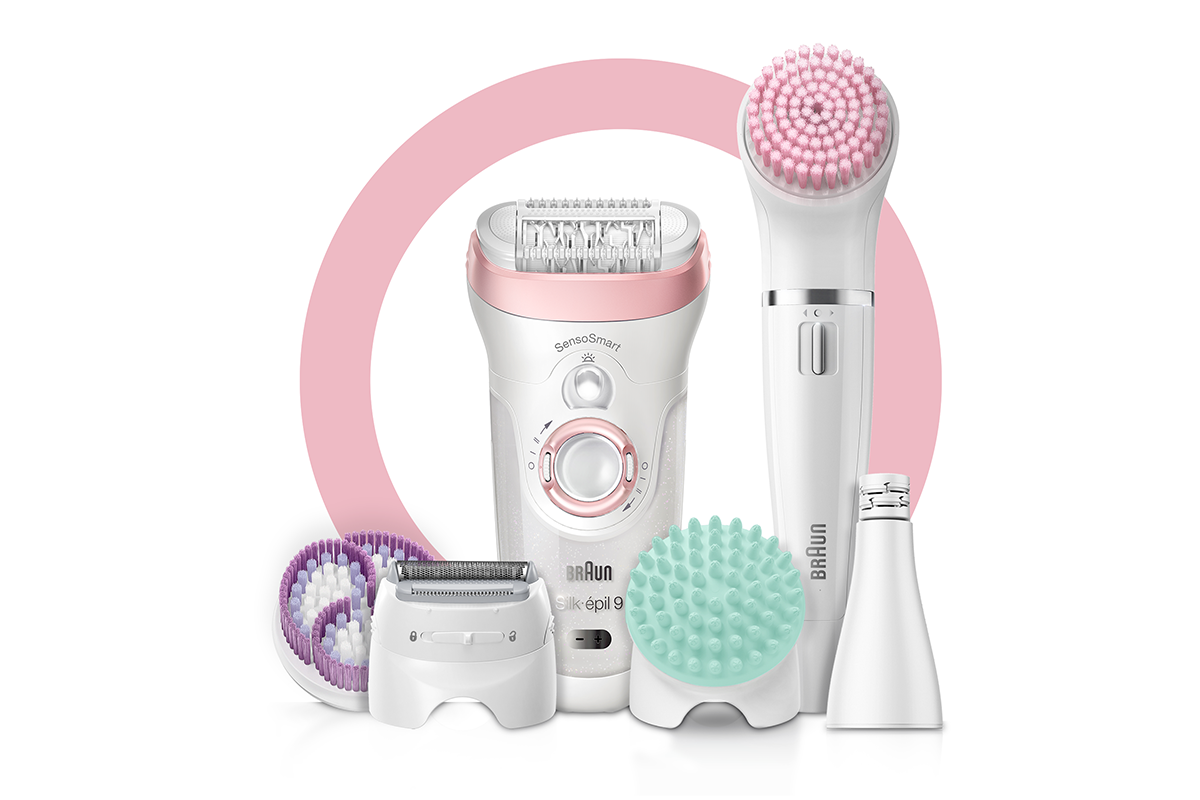 استمتعي بتعدد فوائد Braun Silk-Epil 9 لبشرة دائمة الجهوزية