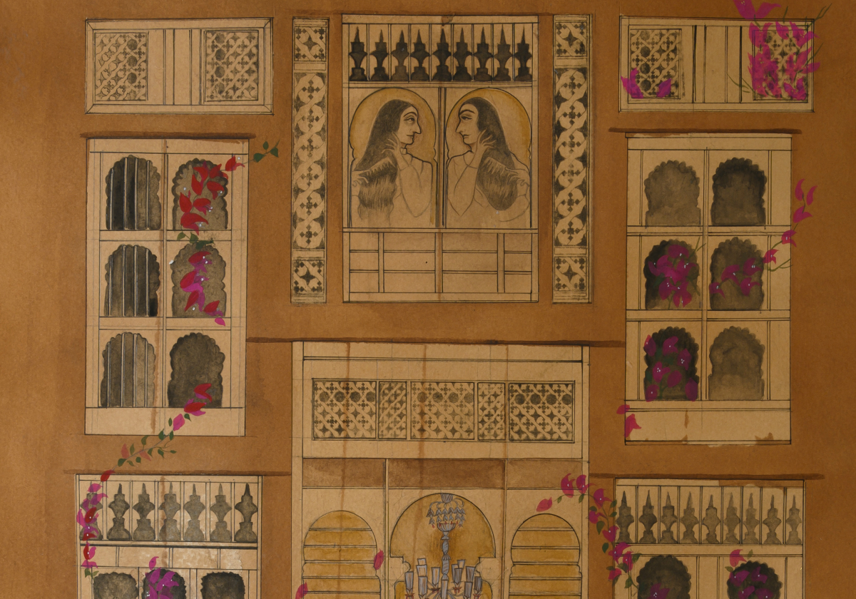 إحدى أعمال الفنانة سارة العبدلي