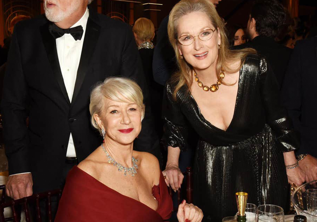 فستان Meryl Streep في Golden Globes 2020 من ديور