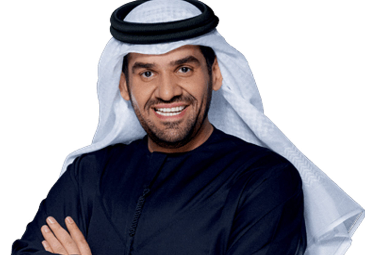 حسين الجسمي للشخصيّة المرحة.