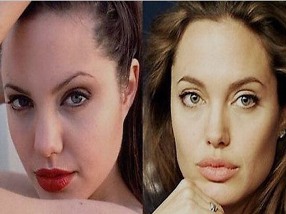 بالصور، أنجلينا جولي قبل عمليات التجميل وبعدها!