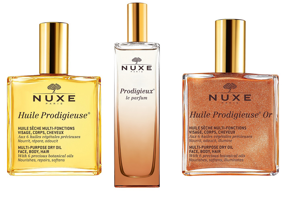 تاريخ ®Huile Prodigieuse من Nuxe في سطور 