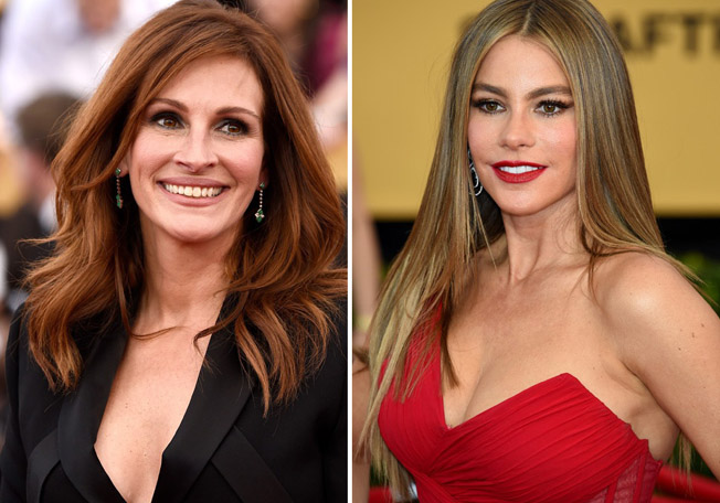 صور لوكات شعر ومكياج النجمات في sag awards