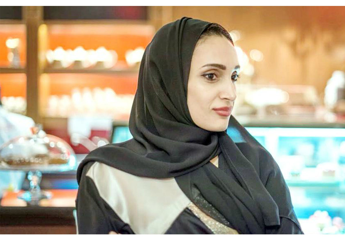 لاعبة الاسكواش السعودية