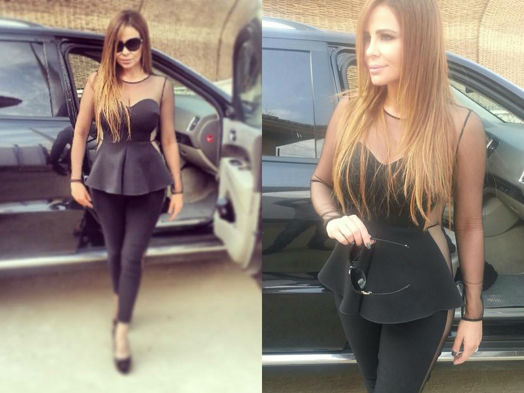 كارول سماحة في Jumpsuit شذى حسون