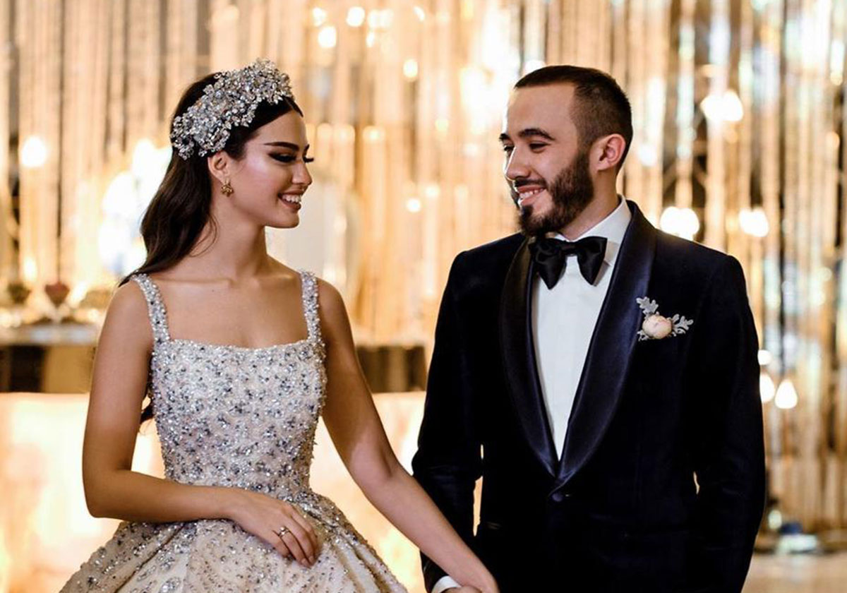 صور حفل زفاف العارضة اليمنيّة مريم كاظم تغزو مواقع التواصل الاجتماعي 