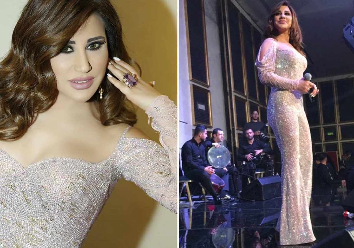نجوى كرم تتالق بفستان من نيكولا جبران ليلة رأس السنة 2018