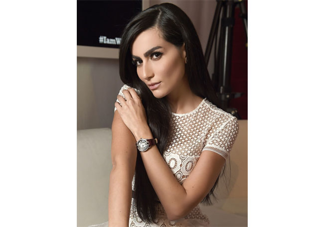 ياسمينة تقابل ديالا مكي في معرض SIHH صالون جنيف للساعات الفاخرة