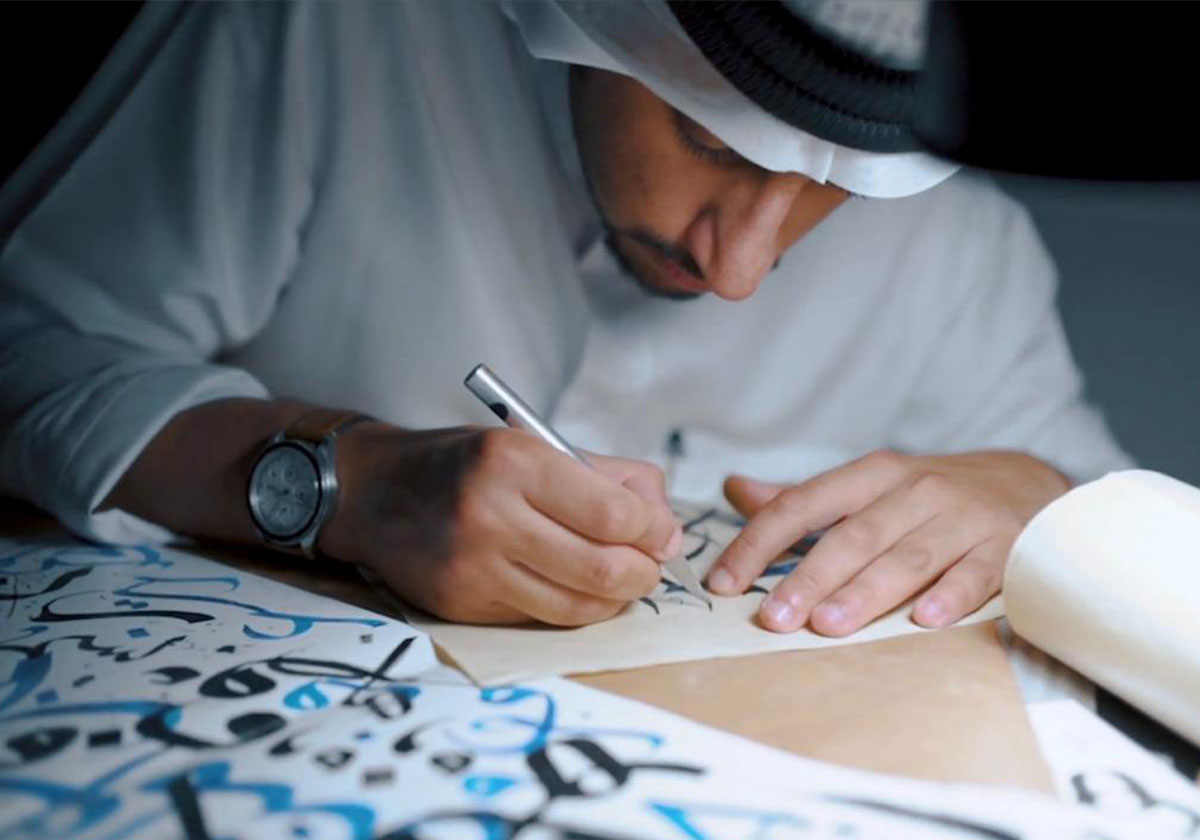 ياسمينة تلتقي الفنان الإماراتي عبدالله الأستد بمناسبة تعاونه مع "صلصال"