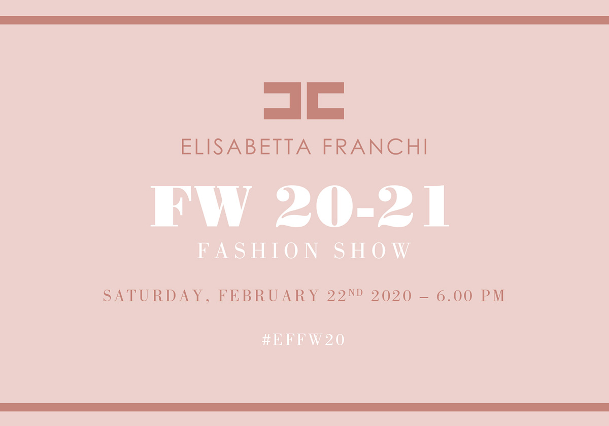 مجموعة Elisabetta Franchi لخريف وشتاء 2020-2021
