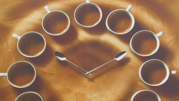 توقيت شرب القهوة