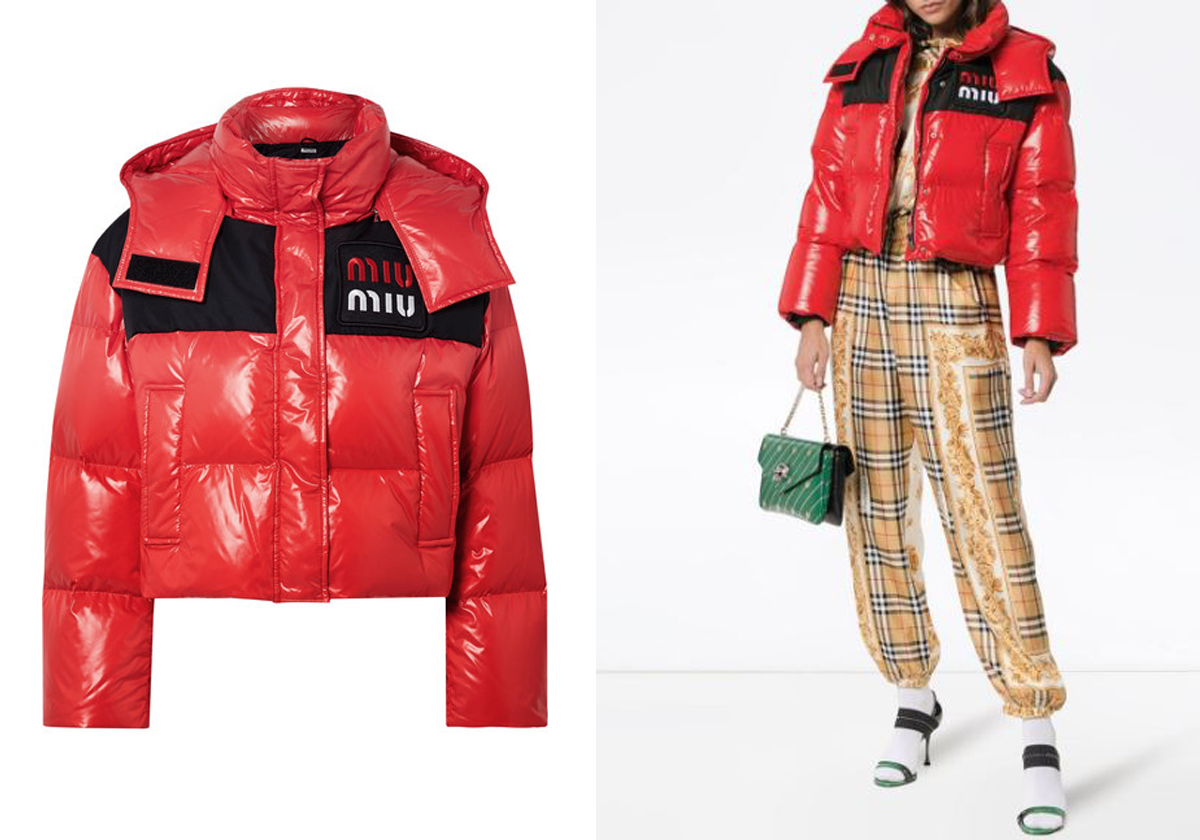 معطف من Miu Miu
