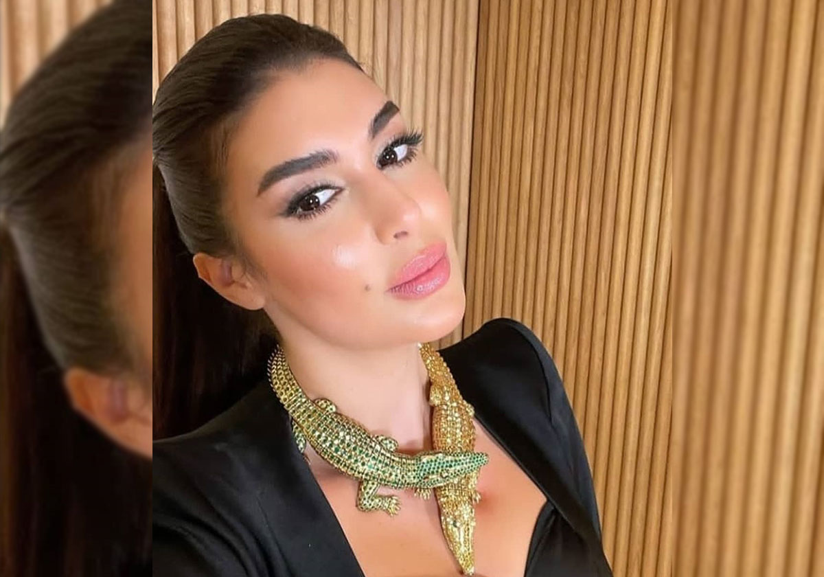 ياسمين صبري باغلى عقد في العالم ارتدته مونيكا بيللوتشي وماريا فيليكس