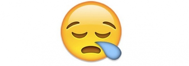 وجه تعبيري يدل على النوم