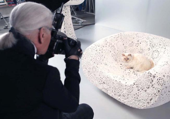 مجموعة مكياج Choupette، هرّة كارل لاغرفلد