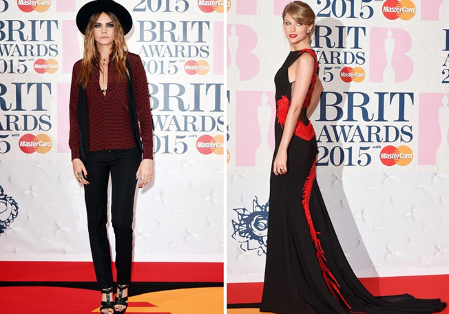 بالصور، اليك فساتين النجمات في حفل الـ Brit Awards