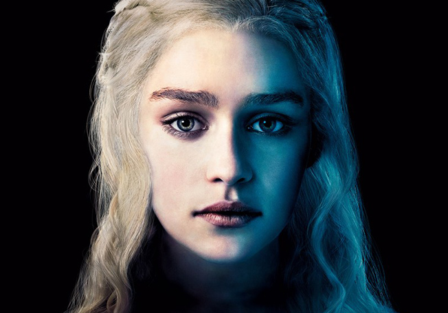ماكياج Emilia Clarke في فيلم Game of Thrones