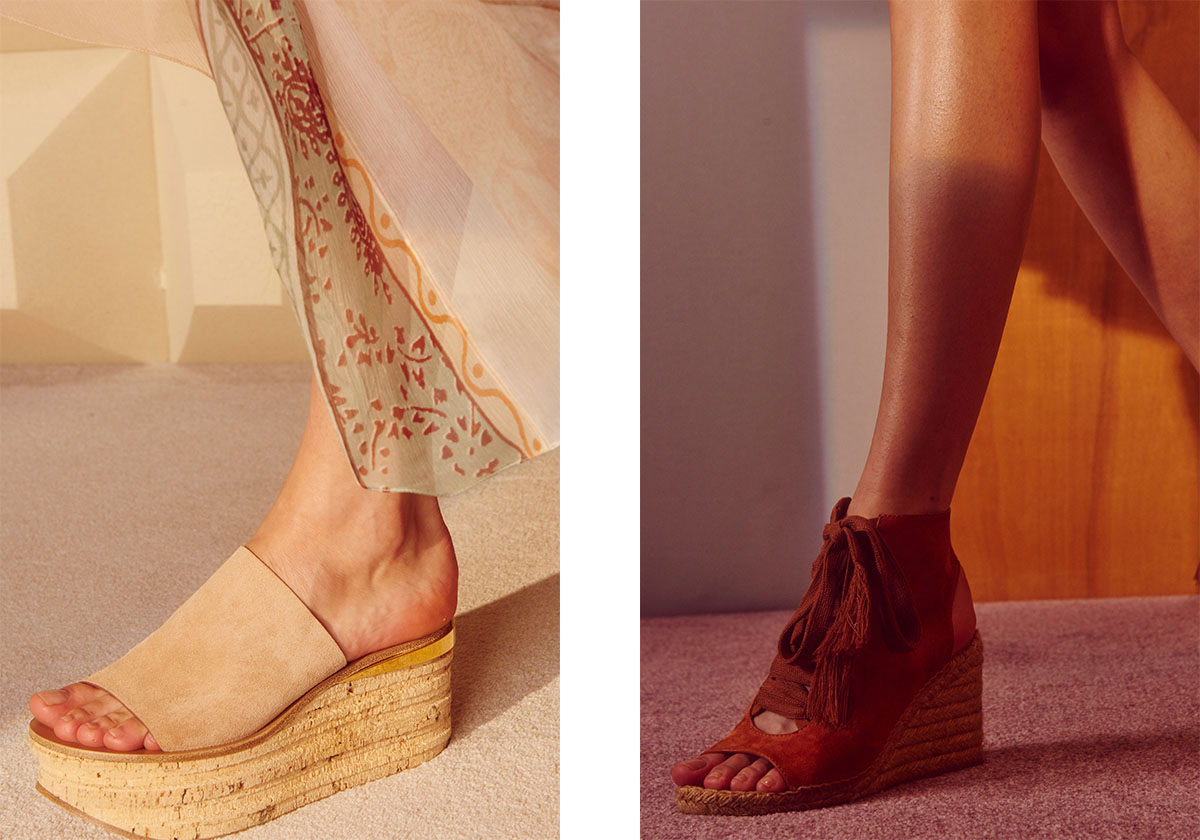 احذية بكعب الـ Wedges من كلوي