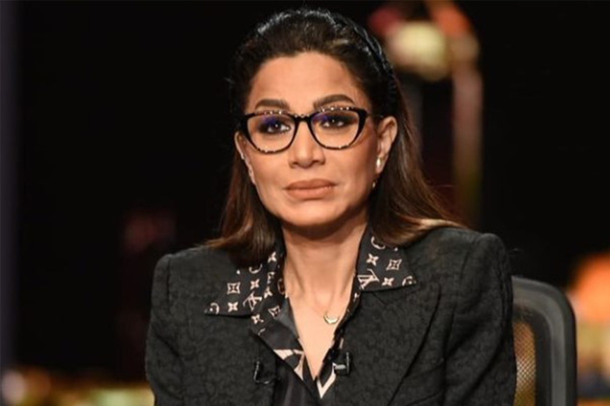 الإعلامية بسمة وهبة تتعرض لأزمة صحية  اثناء البث المباشر لبرنامجها " 90 دقيقة" 