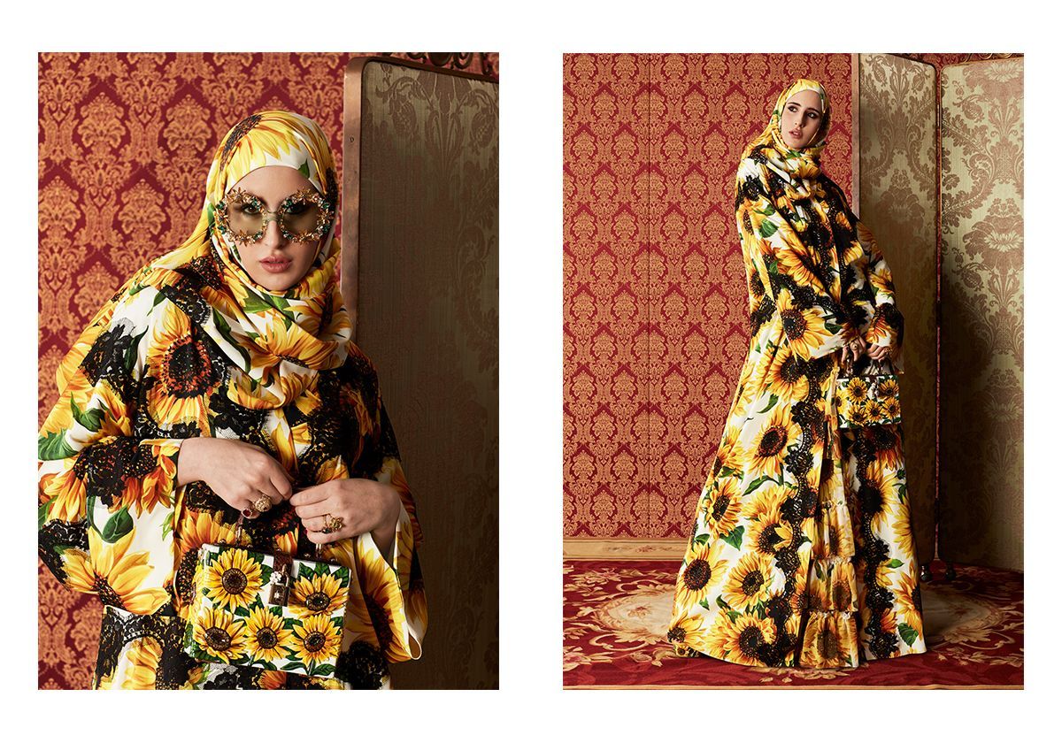 تعرفي على مجموعة العبايات الجديدة من تصميم علامة Dolce and Gabbana 