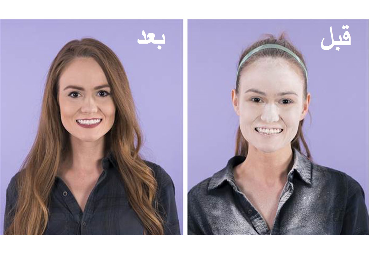 غمست وجهها ببودرة الاطفال والماء... حيلة كورية فعاليتها مذهلة!