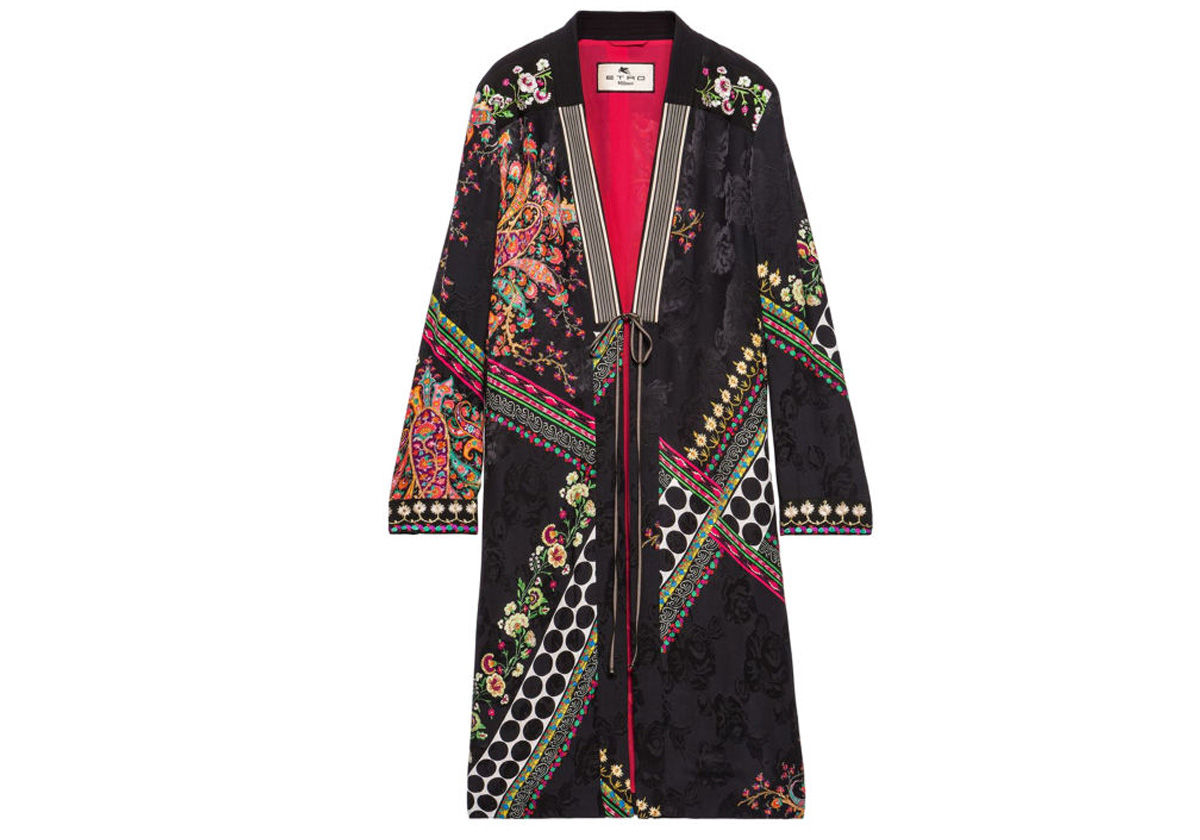 روب Etro المطبع