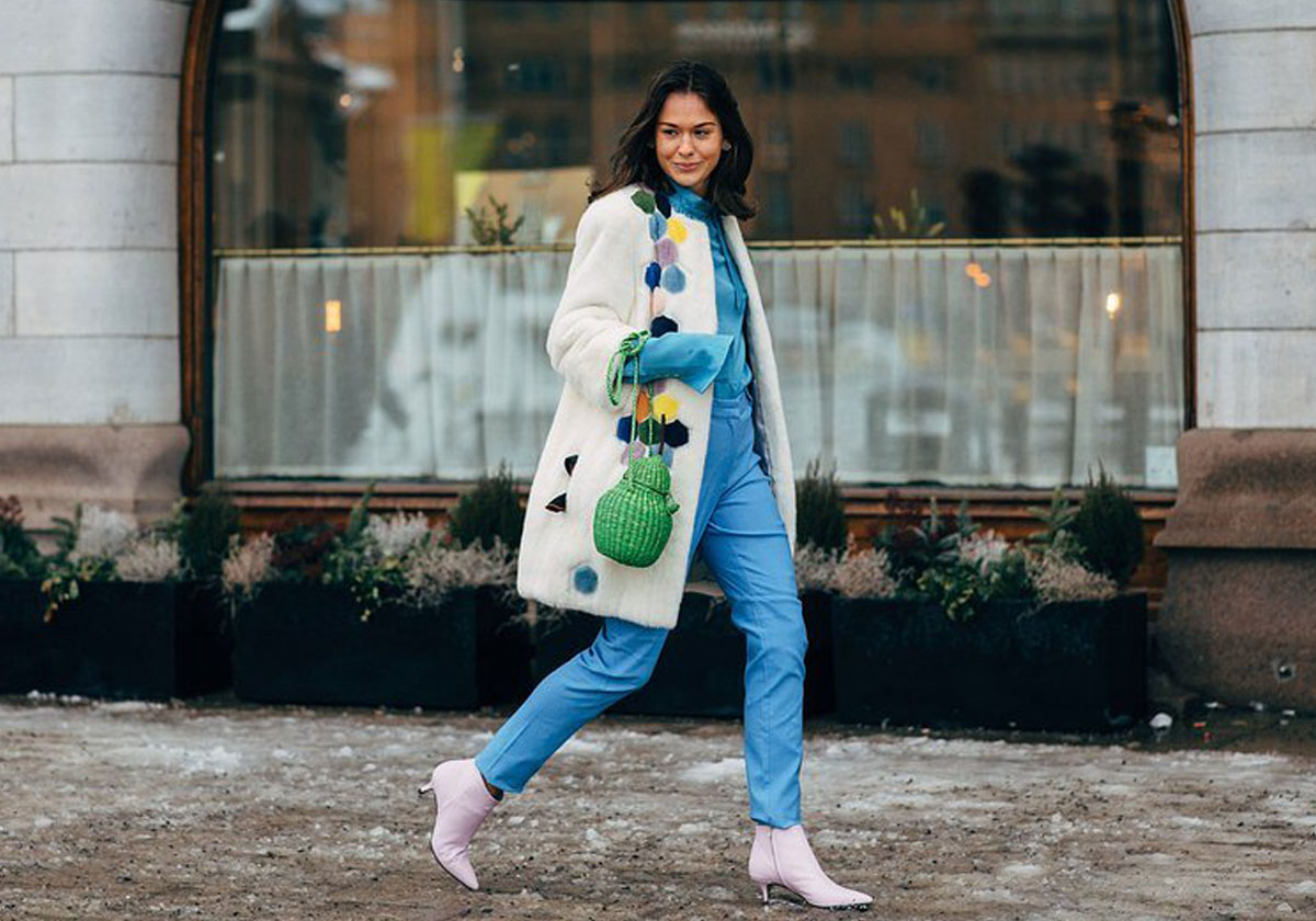 صيحة الألوان الصيفية Street style