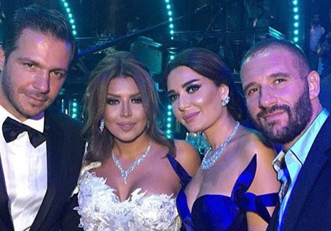 بالصور، حفل زفاف الفنانة الجزائرية أمل بوشوشة