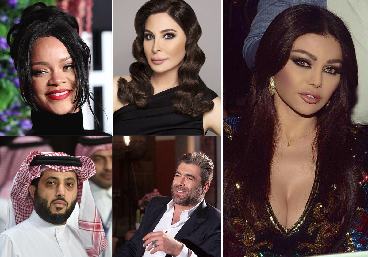 تبرعات النجمات والنجوم لمكافحة  فايروس كورونا