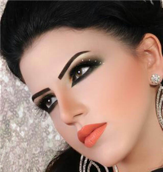 مكياج خليجي ثقيل  للسهرات وللعرايس بالخطوات