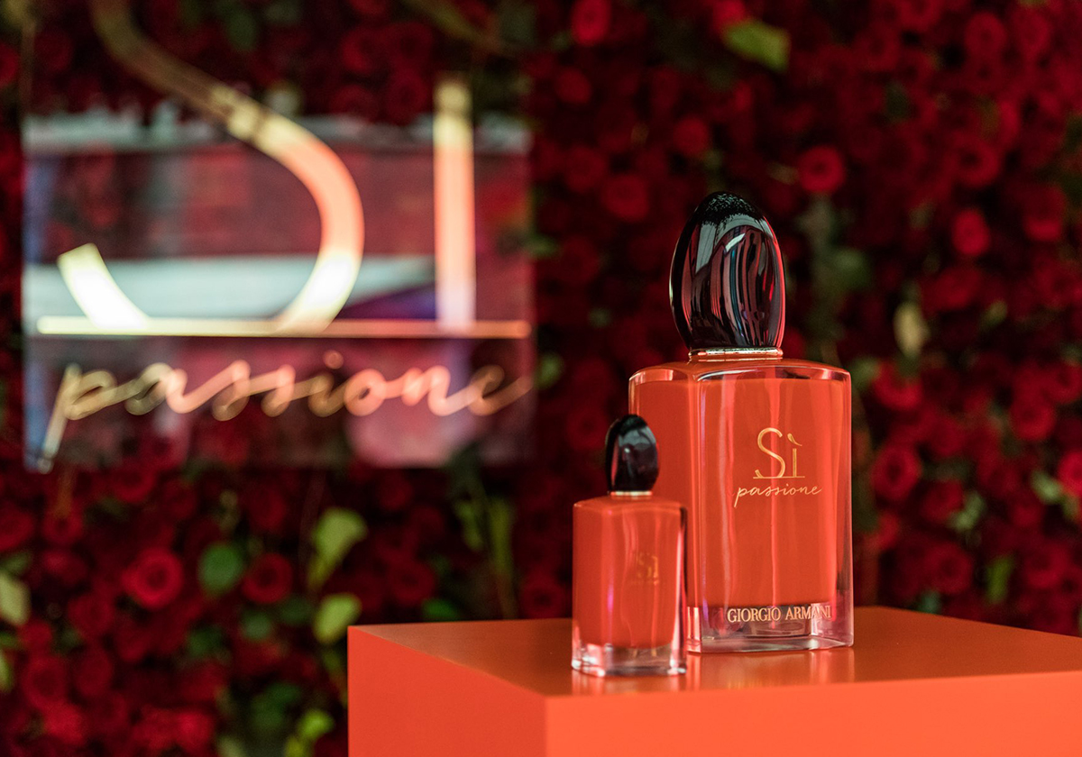  Giorgio Armani  يطلق عطر Sì Passione في بيروت