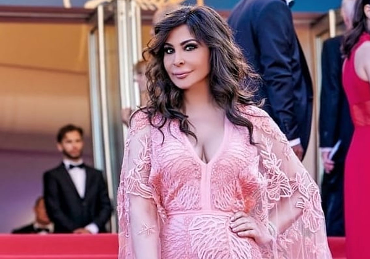 اليسا في موقف محرج على السجادة الحمراء لمهرجان كان