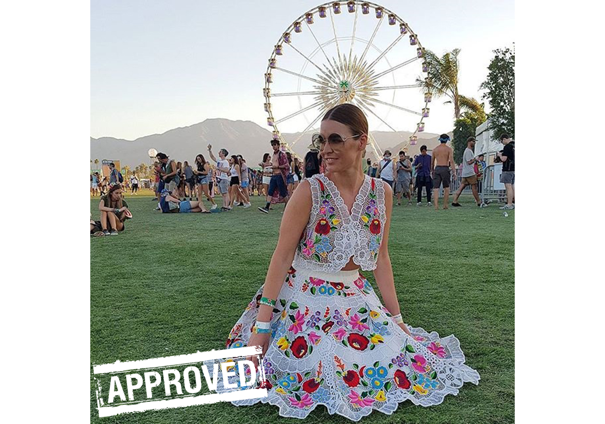 تعرفي على إطلالة خبيرة الموضة نتاليا شوستوفا خلال مهرجان Coachella