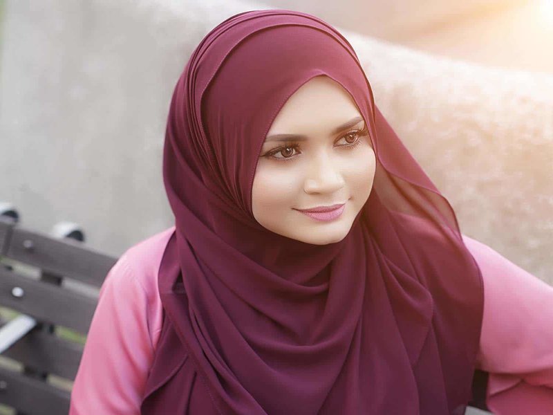 طرق لف الحجاب بالخطوات