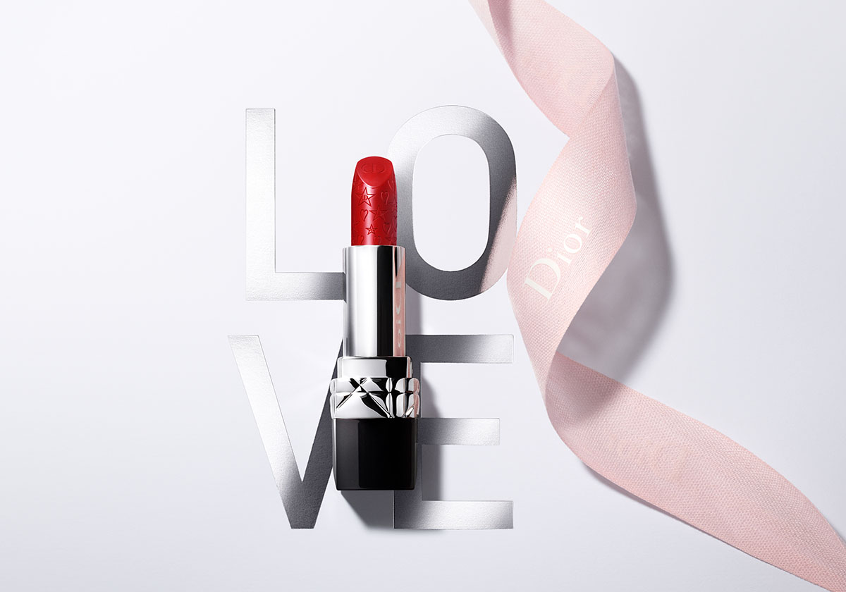 Dior تحتفل بعيد الحب مع أحمر شفاه Rouge Dior
