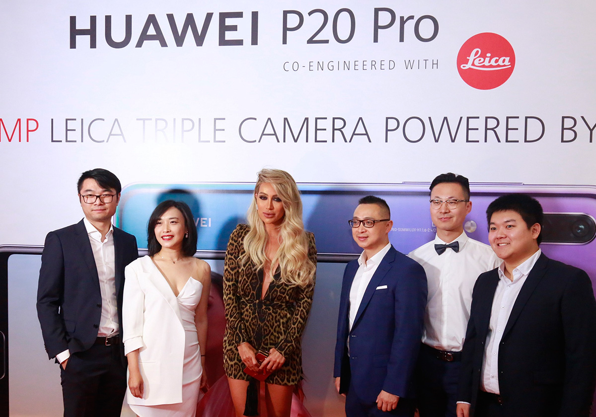 هواوي تطلق جهاز HUAWEI P20 PRO في لبنان