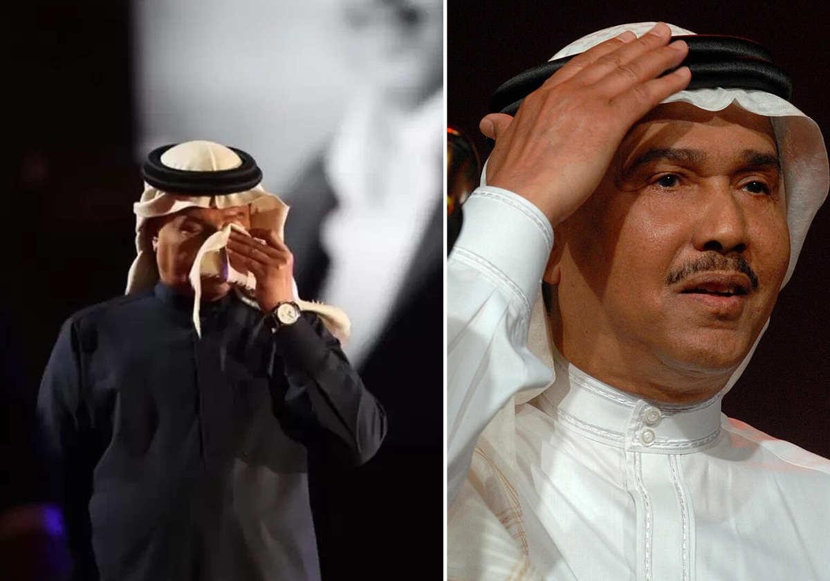 لماذا بكى محمد عبده أثناء حفلته الالكترونية؟