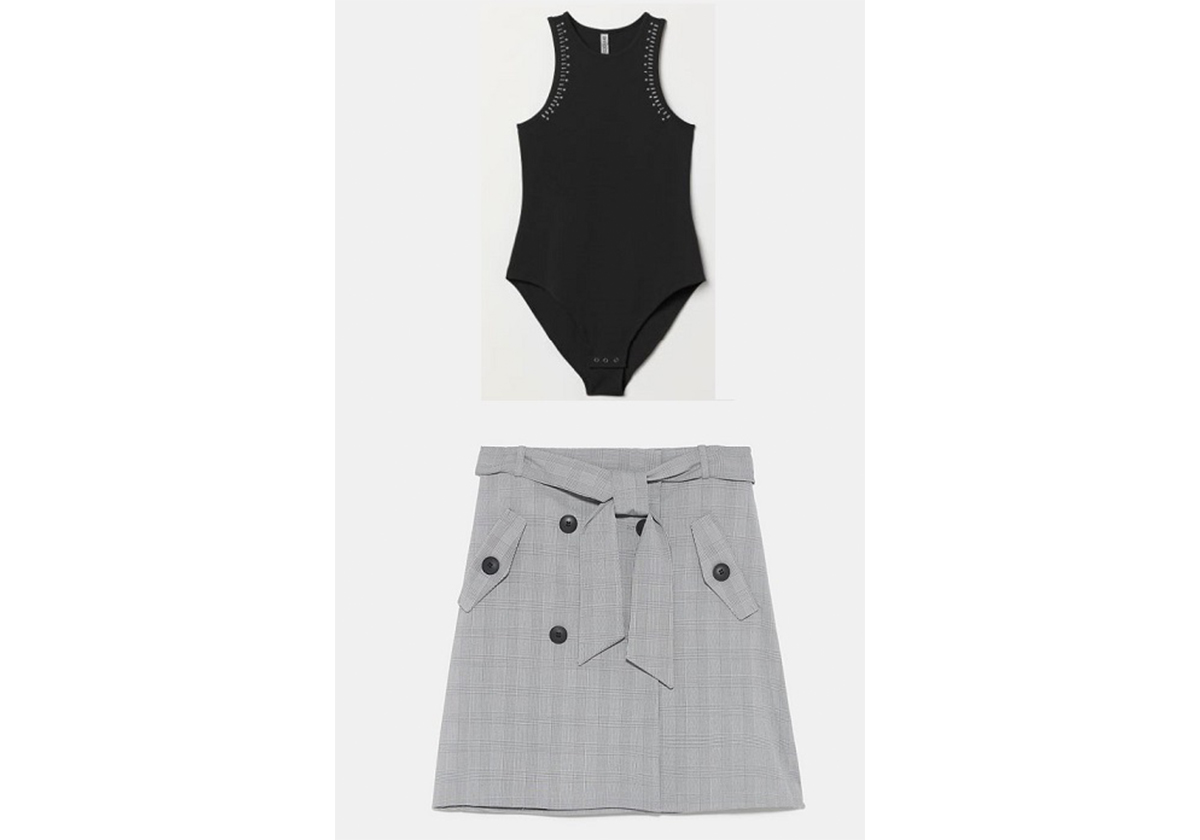 اطلالة ديميت اوزدمير من زارا و H&M