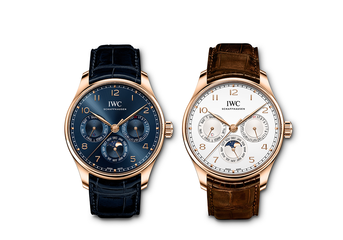 ساعات IWC Schaffhausen الرجالية بتصاميم فخمة