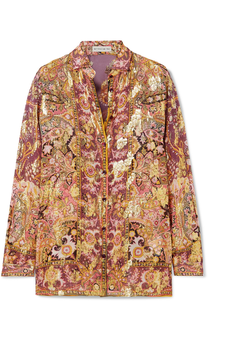 قميص مطبع من Etro تجدينه على موقع Net a porter
