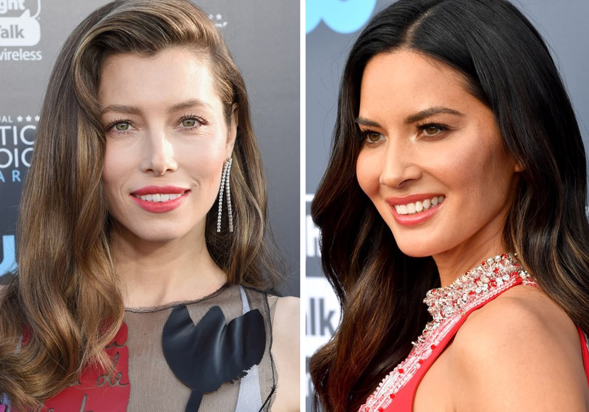 إطلالات ماكياج وشعر نجمات هوليوود في حفل Critics' Choice Awards 2018.